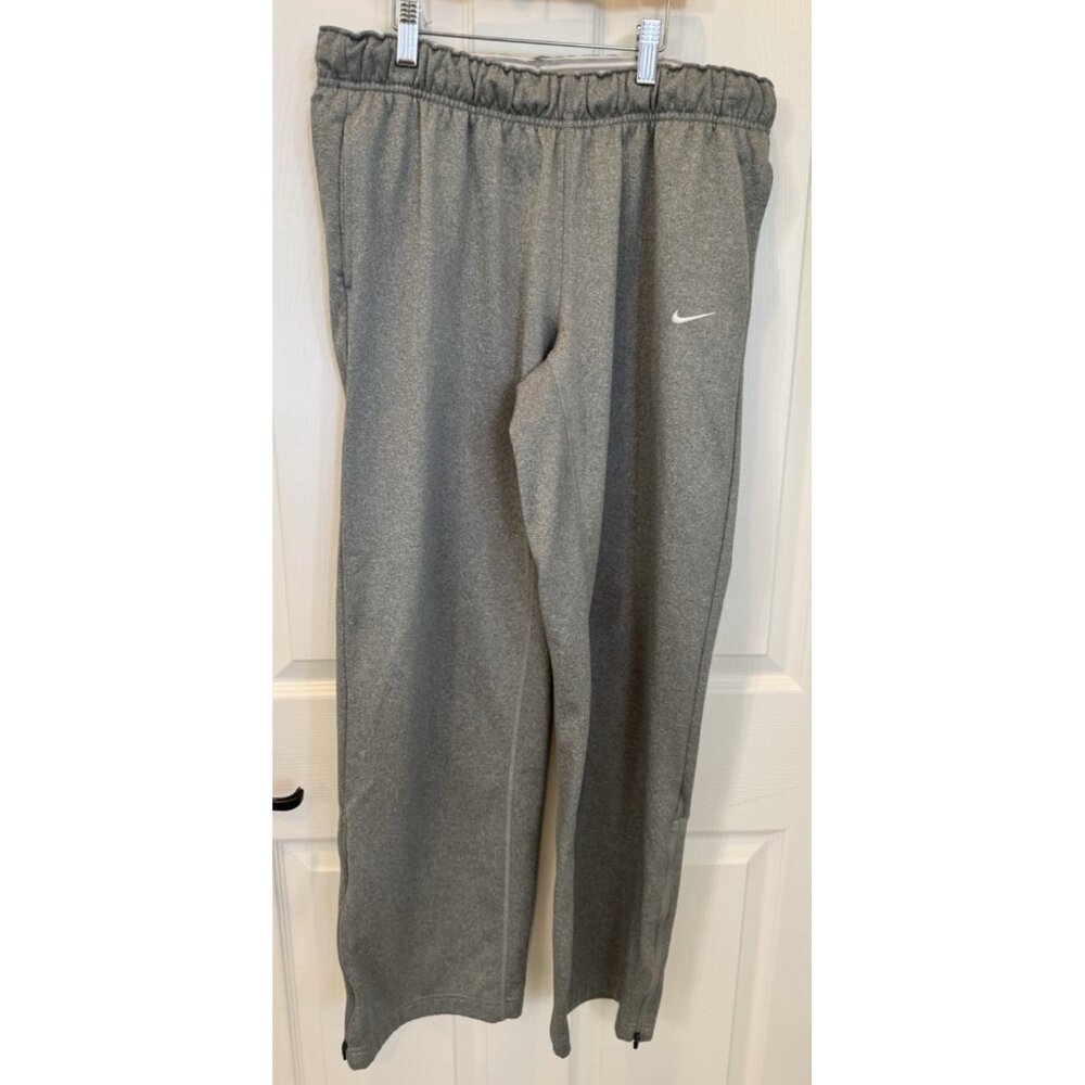 LIGHTLY USED Nike Athletic Pants Womens Dri-Fit RN #56323 CA#05553 GRAY Large